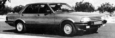 Ford Granada ma masywn�, ale eleganck� sylwetk� nadwozia